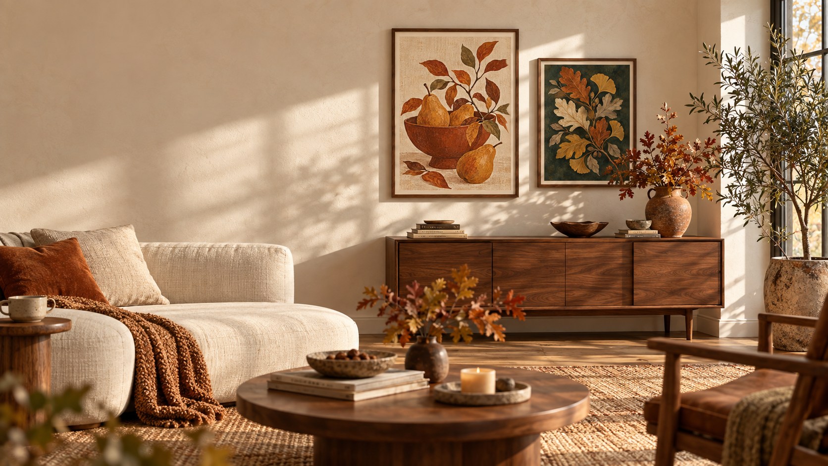 Autumn Home Decor — Copper Orchard & Woodland Dusk | Nollei