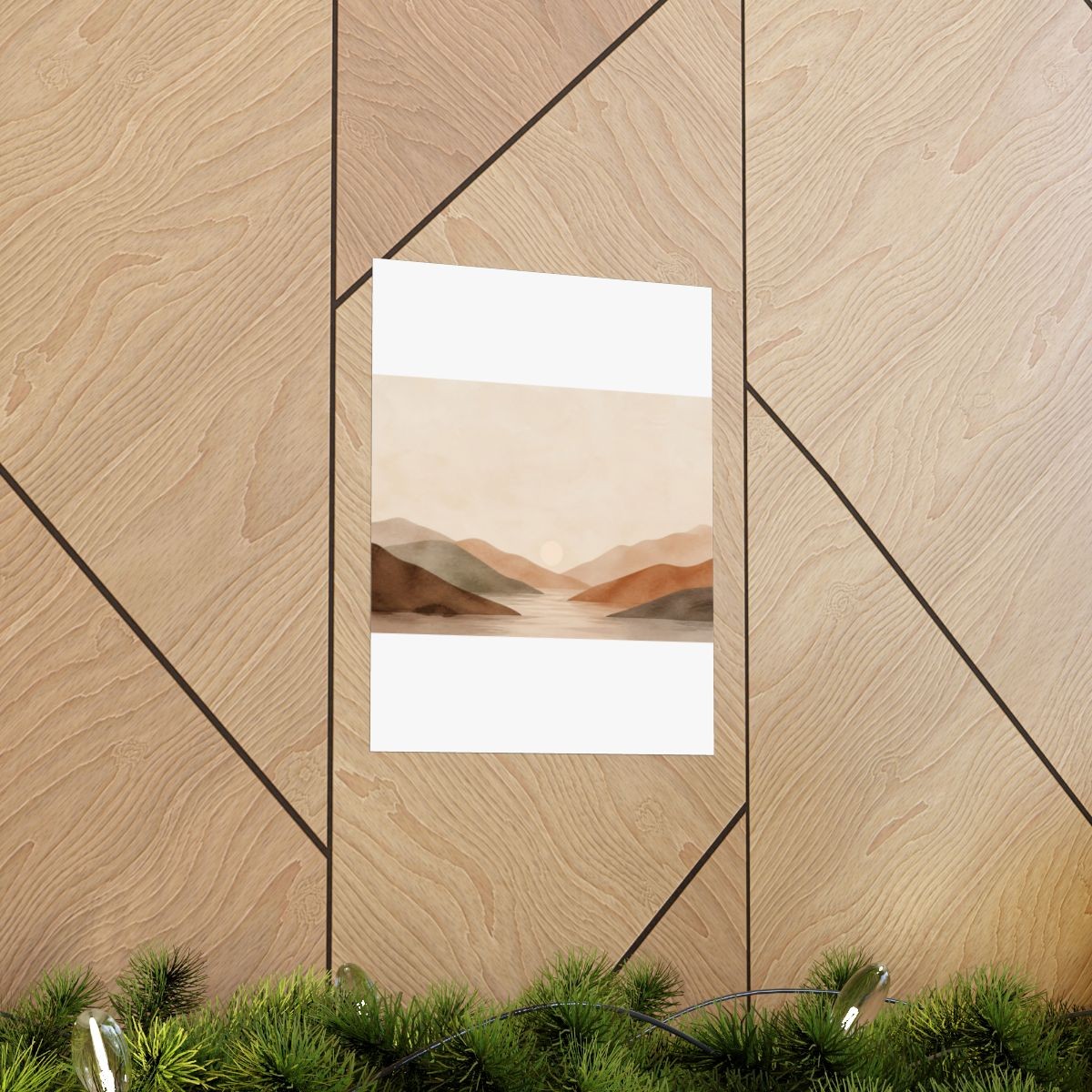 Amber Field Matte Art Print, view 5