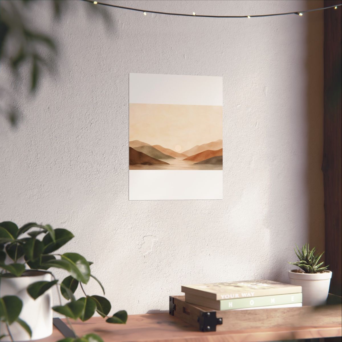Amber Field Matte Art Print, view 6