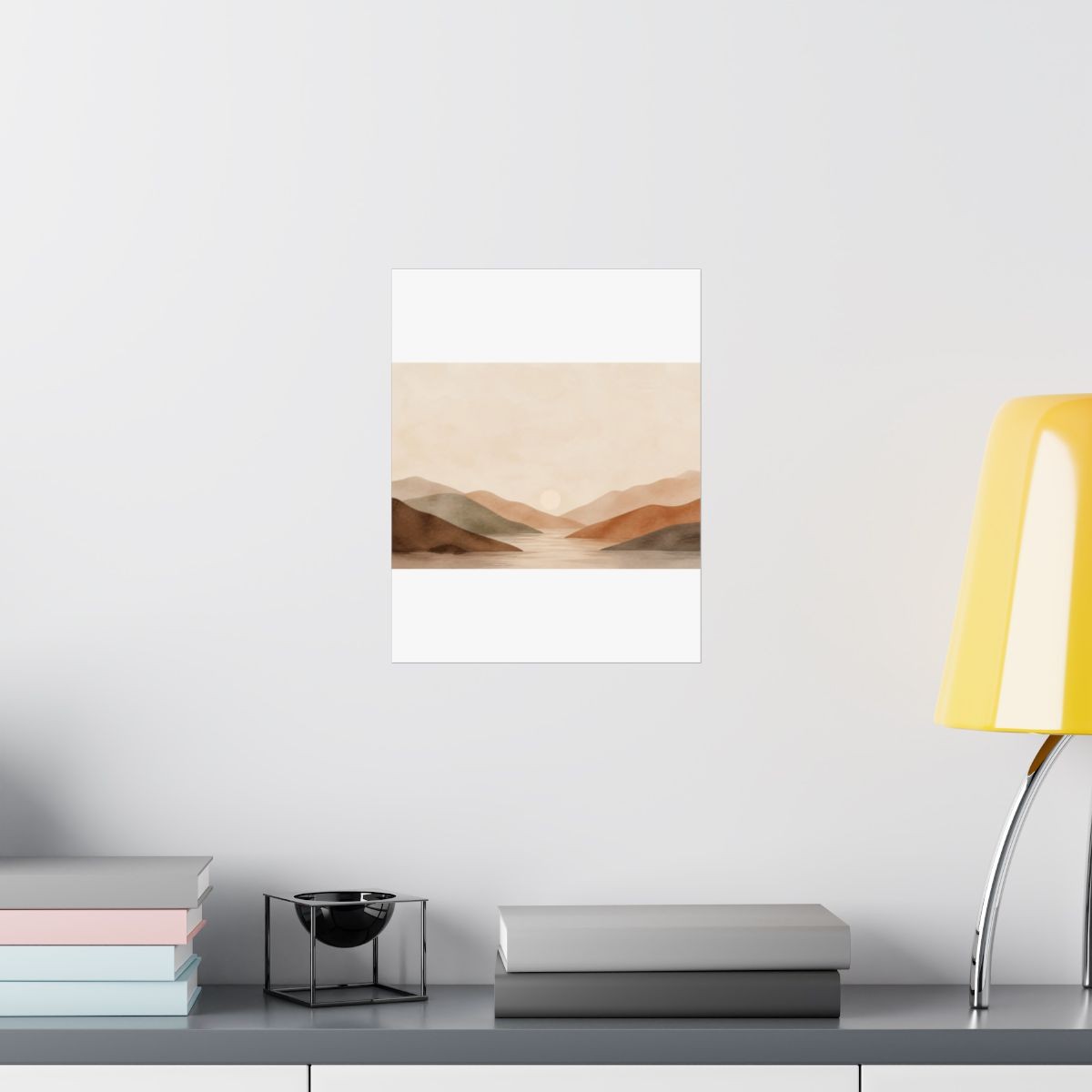 Amber Field Matte Art Print, view 8