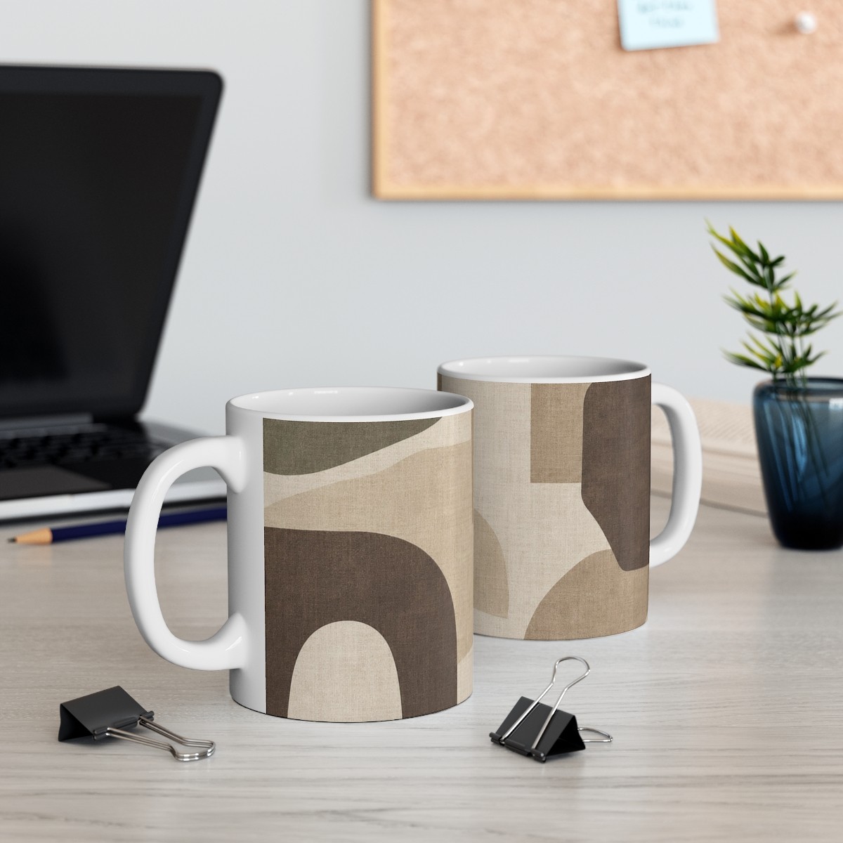 Quiet Arches Ceramic Mug, view 5
