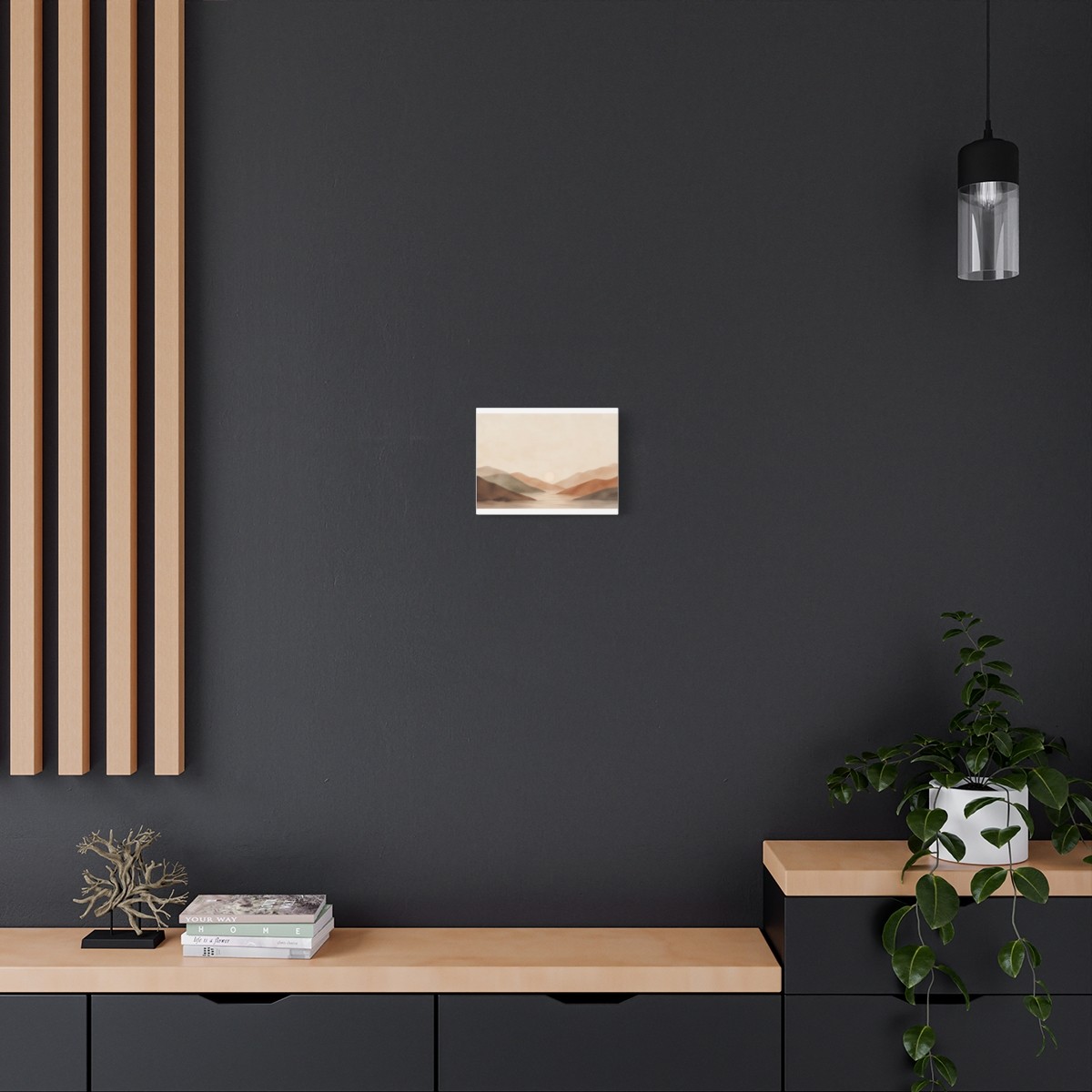 Amber Field Gallery Canvas, view 4