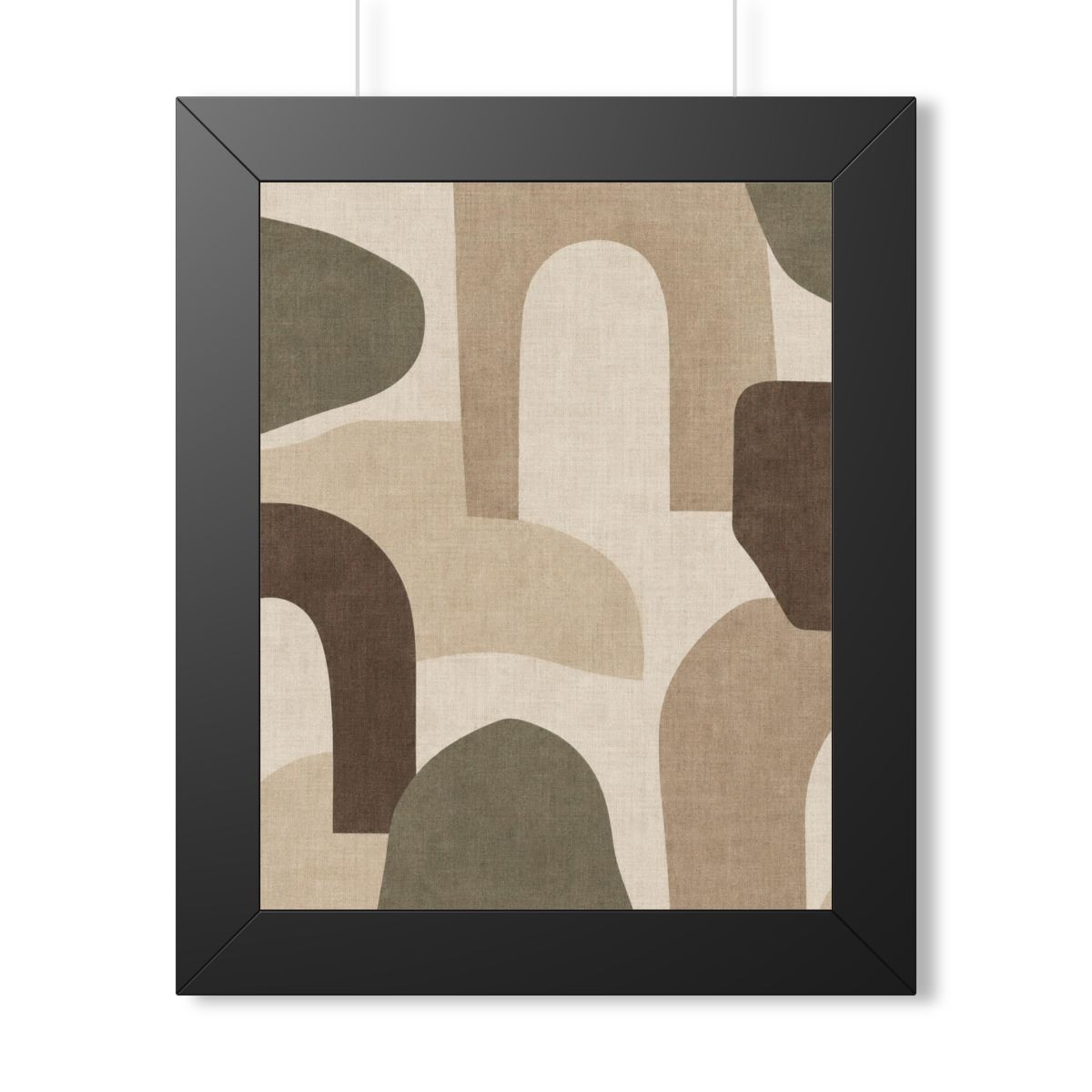 Quiet Arches Framed Art Print