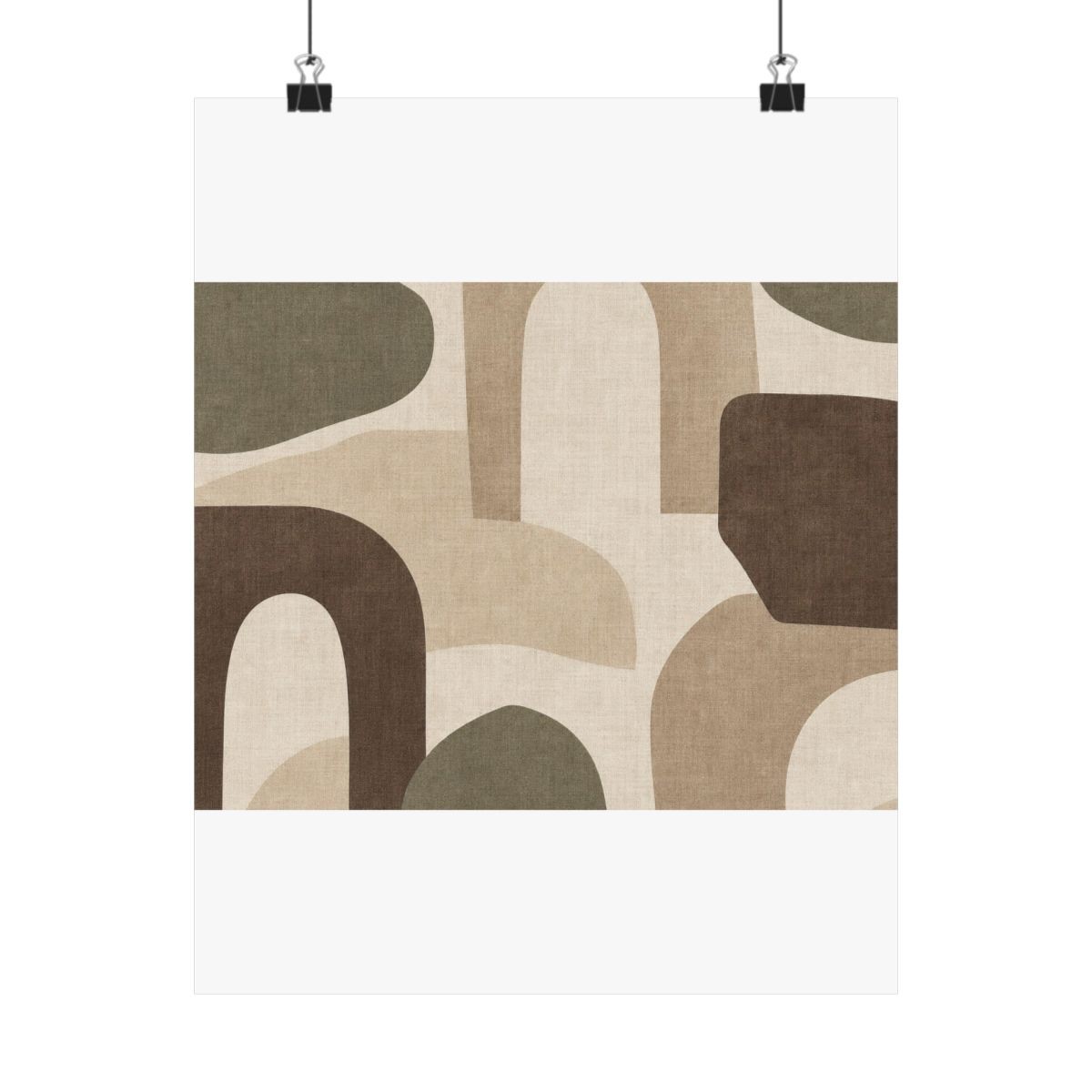 Quiet Arches Matte Art Print, view 1