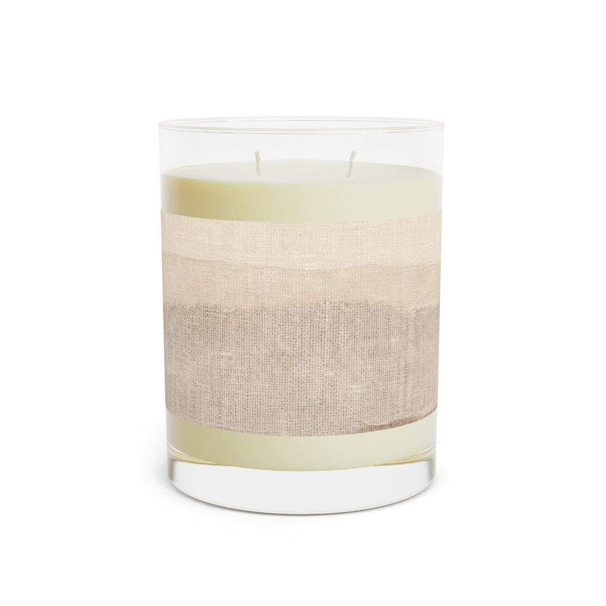 Linen Horizon Glass Candle
