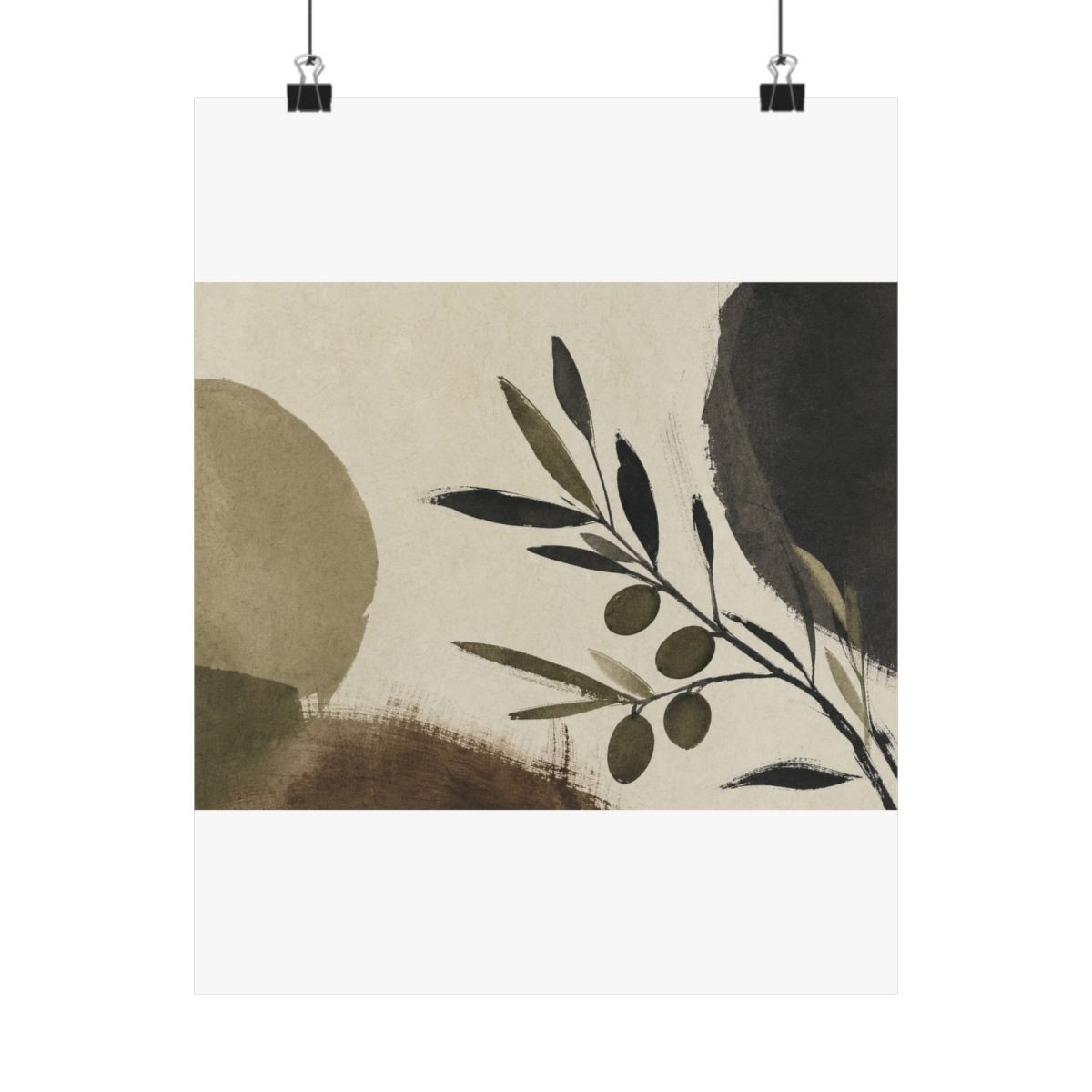 Olive Study Matte Art Print, view 1
