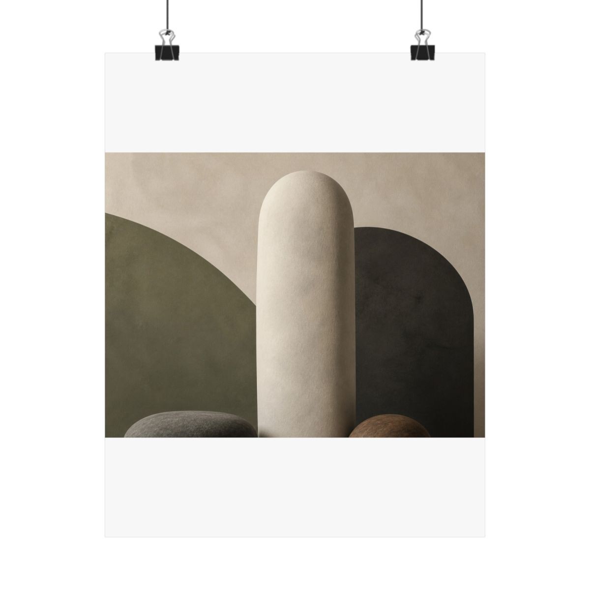 Soft Monolith Matte Art Print