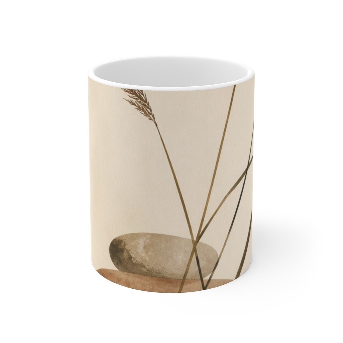 Reed and Stone Ceramic Mug
