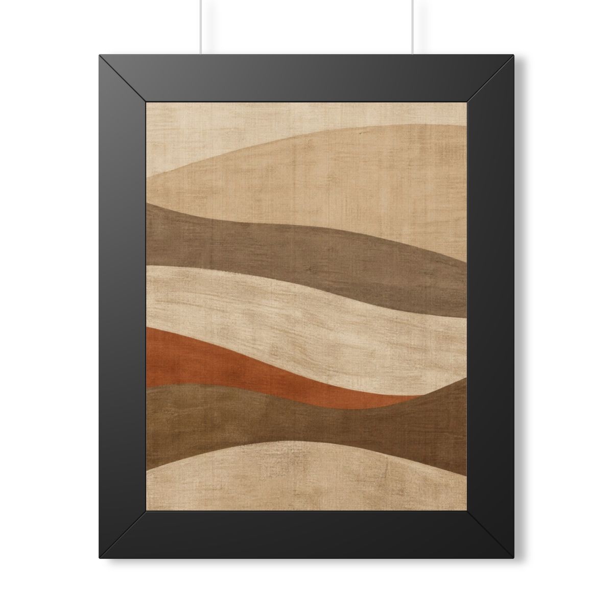 Dune Rhythm Framed Art Print