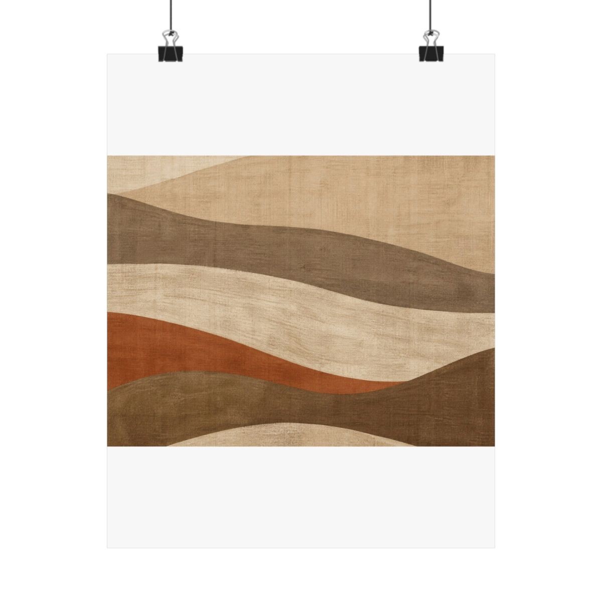 Dune Rhythm Matte Art Print