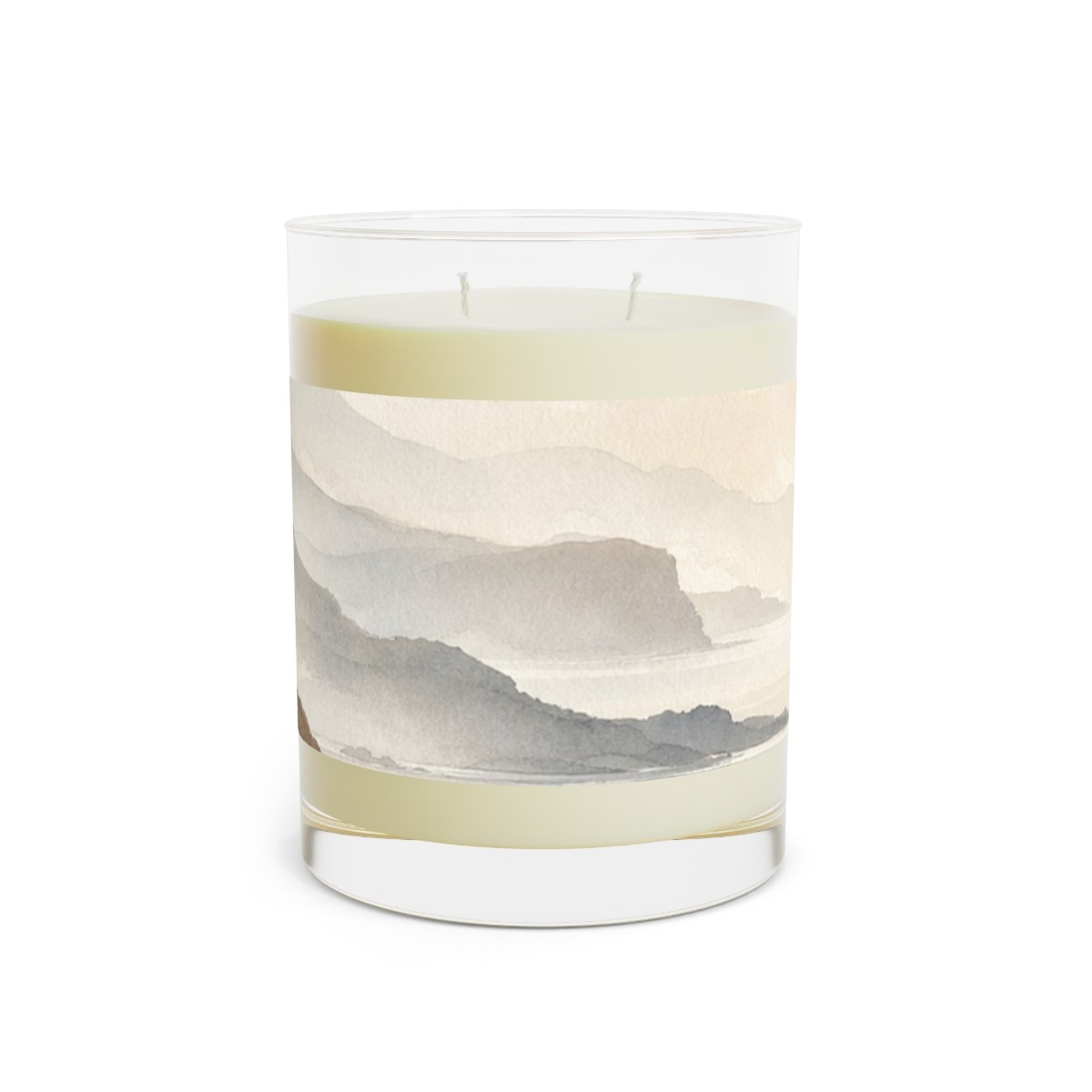 Morning Coast Glass Candle