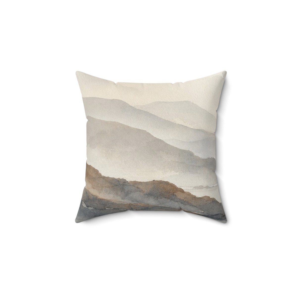 Morning Coast Square Pillow
