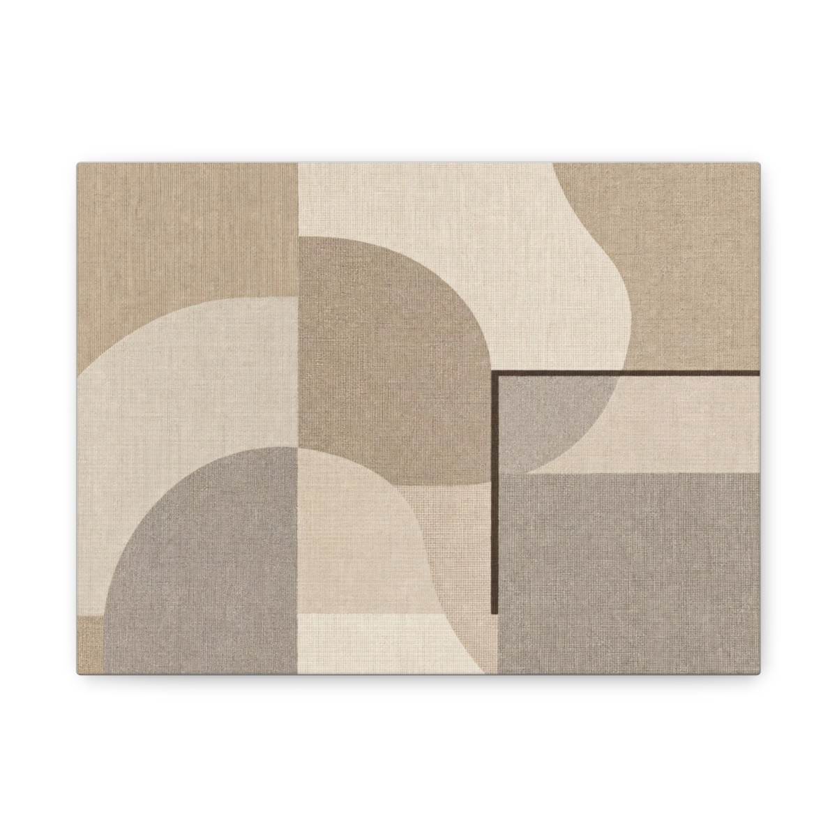 Sand Geometry Gallery Canvas