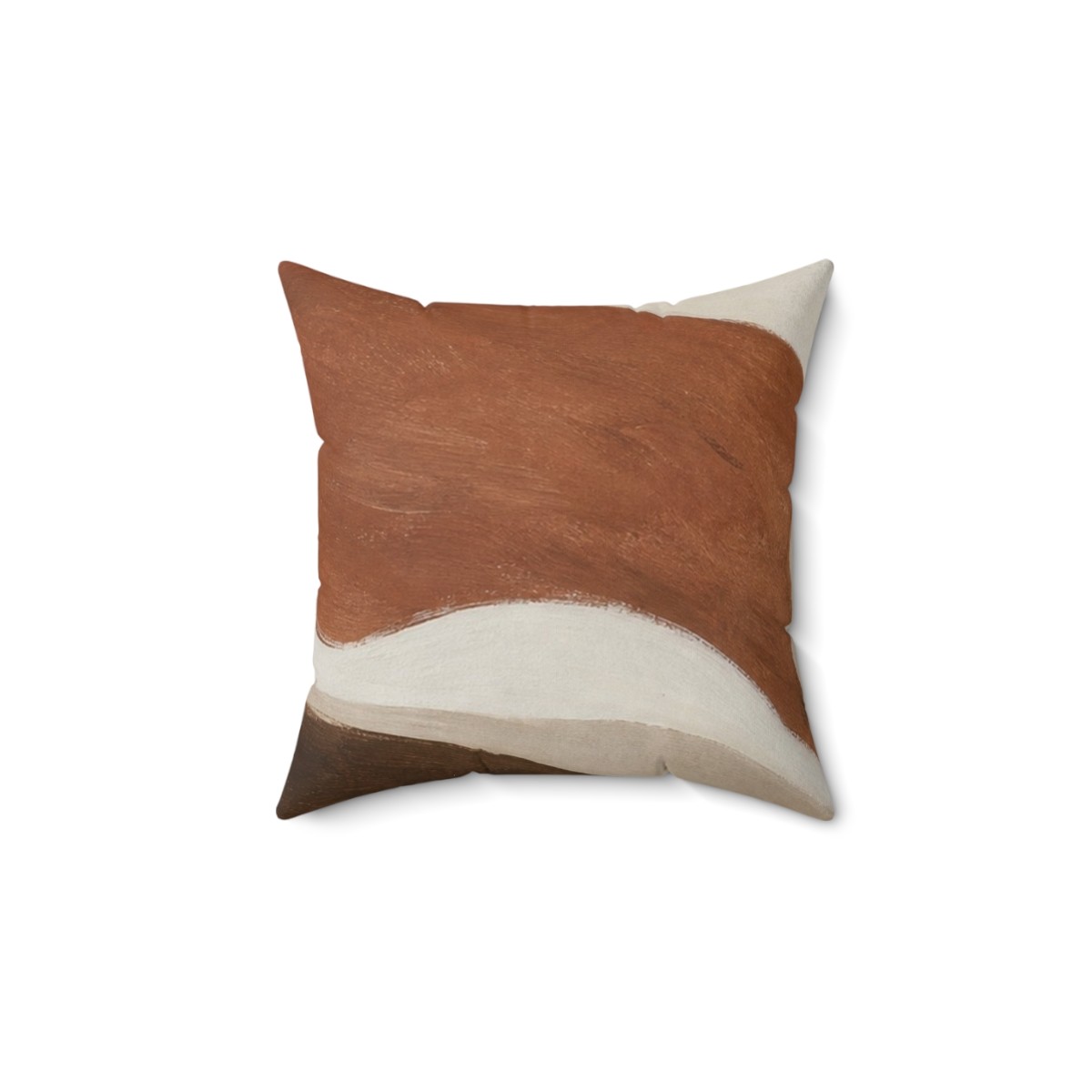Walnut Bloom Square Pillow