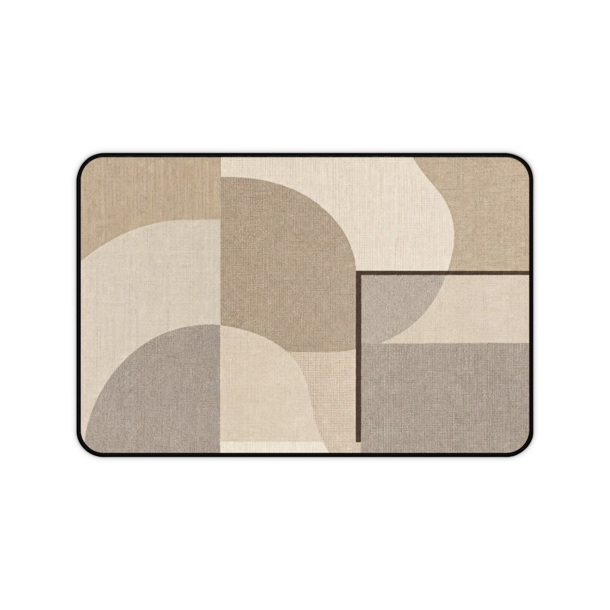 Sand Geometry Desk Mat