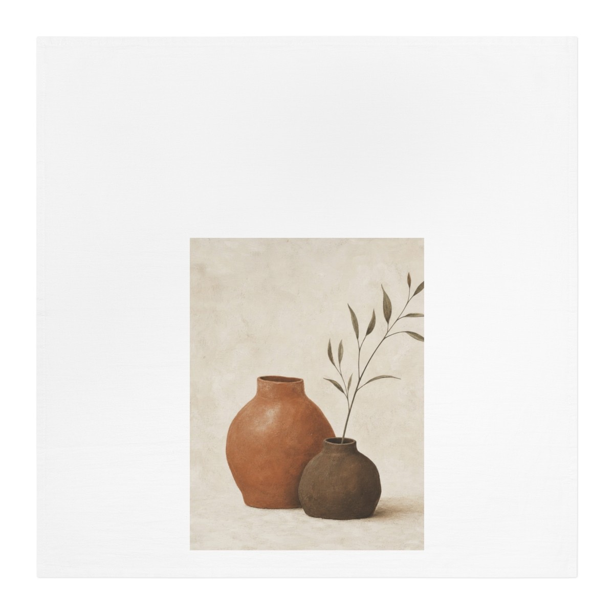 Clay Vessel Tea Towel, view 1