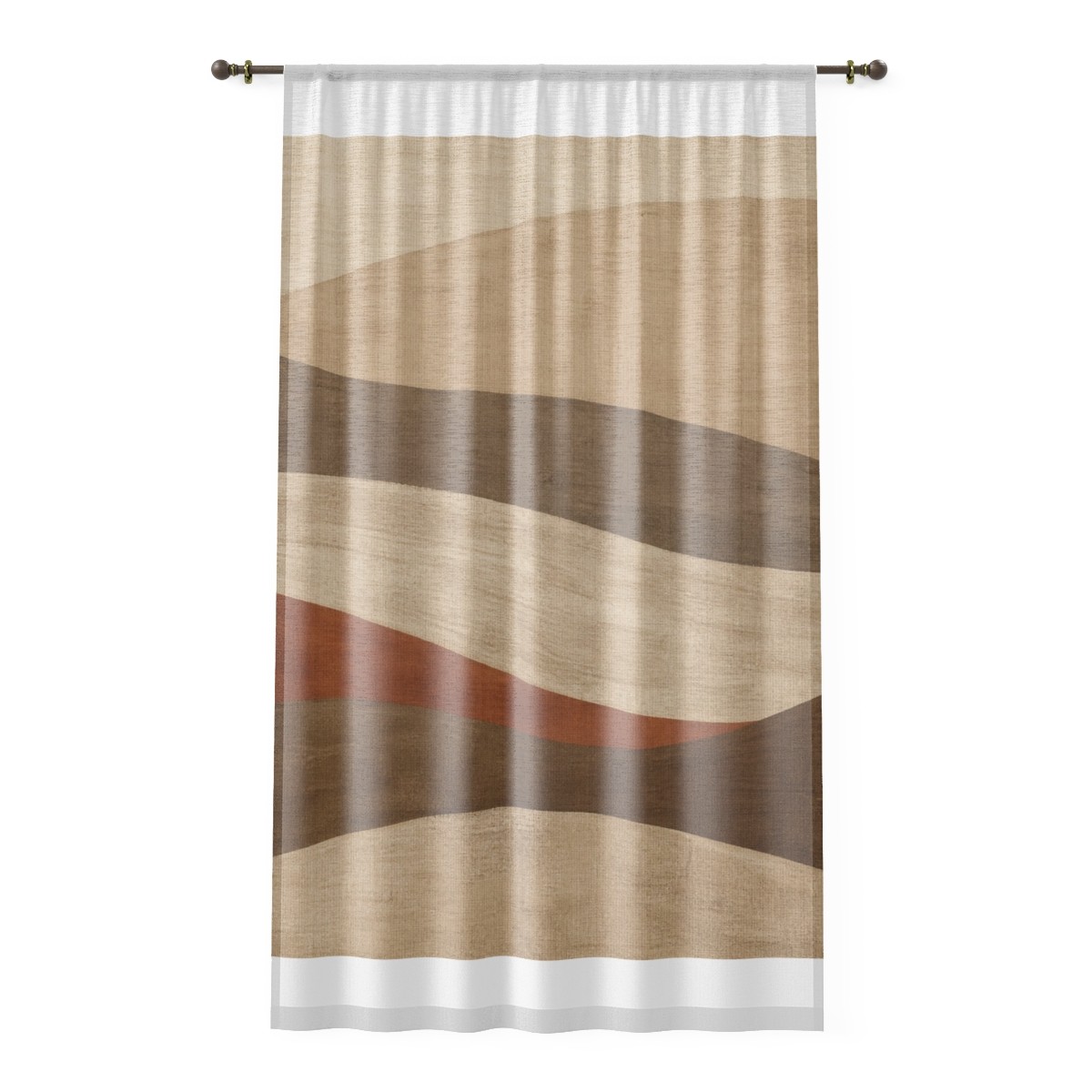 Dune Rhythm Window Curtain