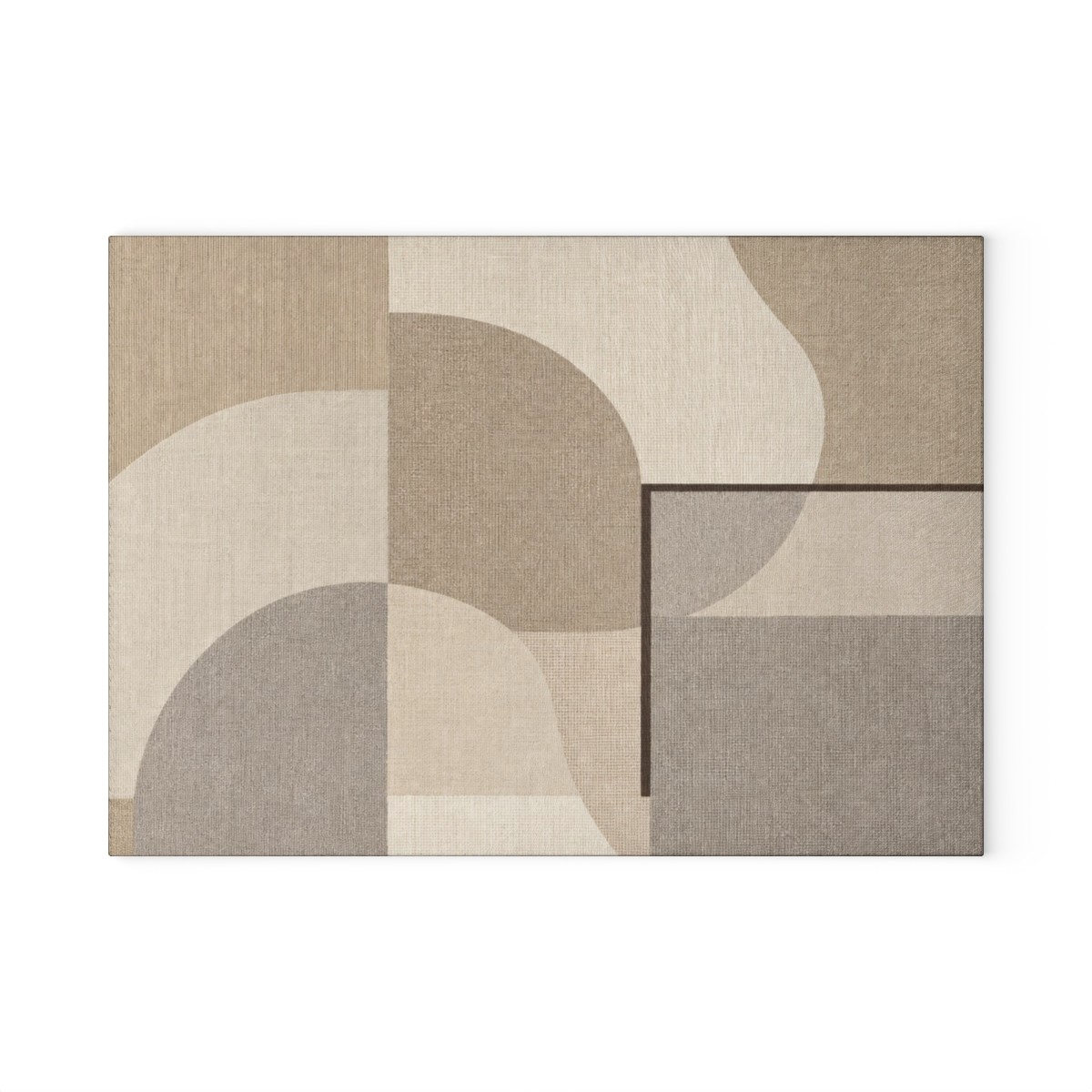 Sand Geometry Glass Cutting Board