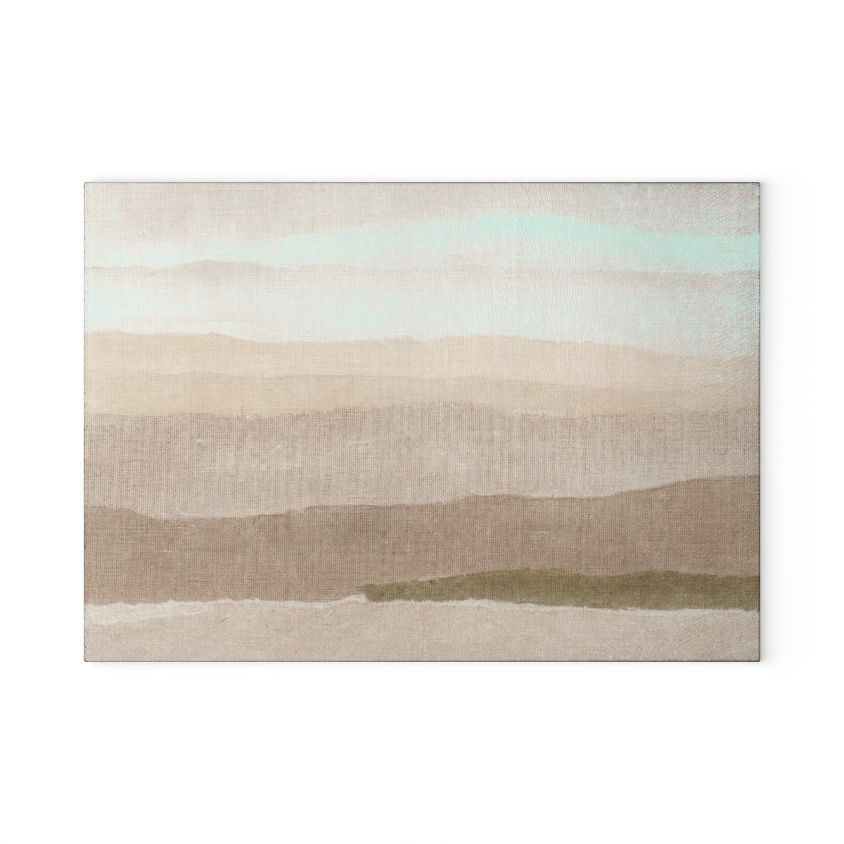 Linen Horizon Glass Cutting Board