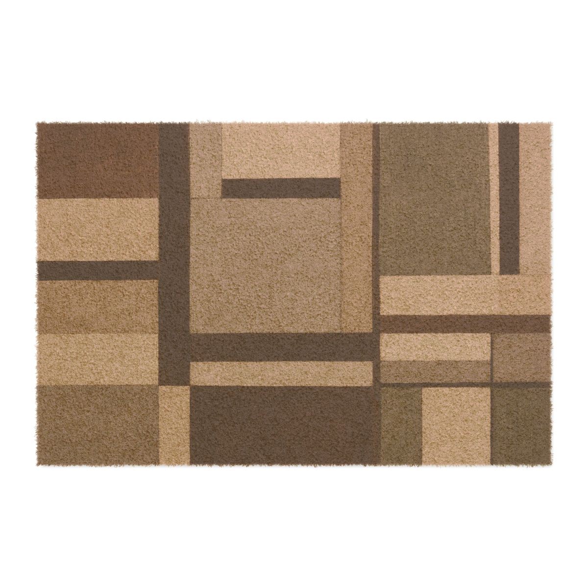 Umber Grid Doormat