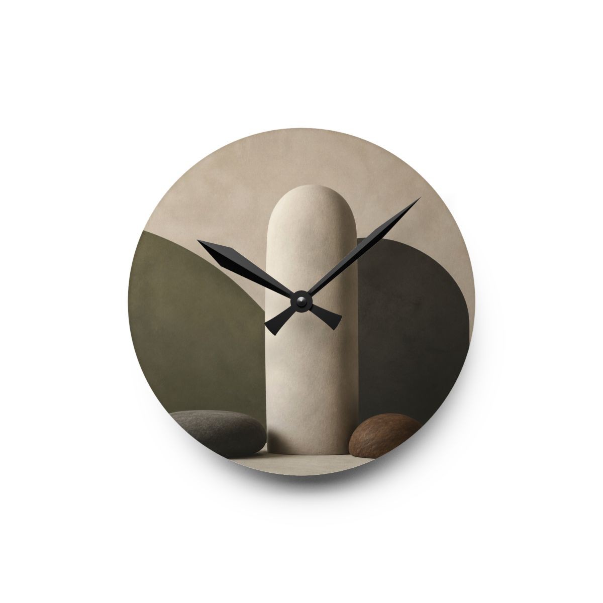 Soft Monolith Acrylic Wall Clock