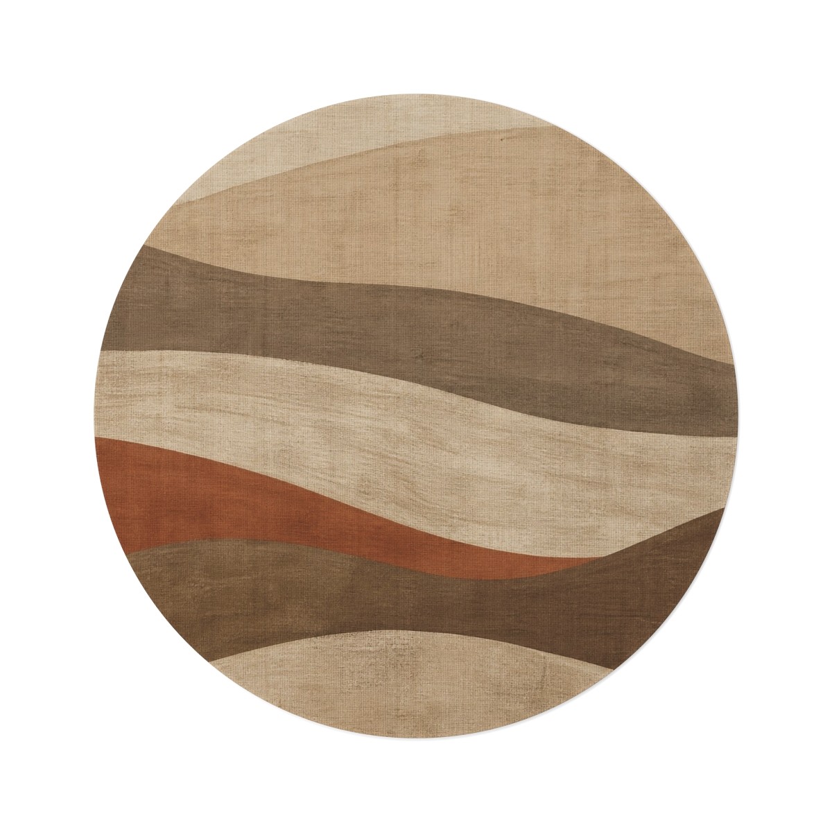 Dune Rhythm Round Rug