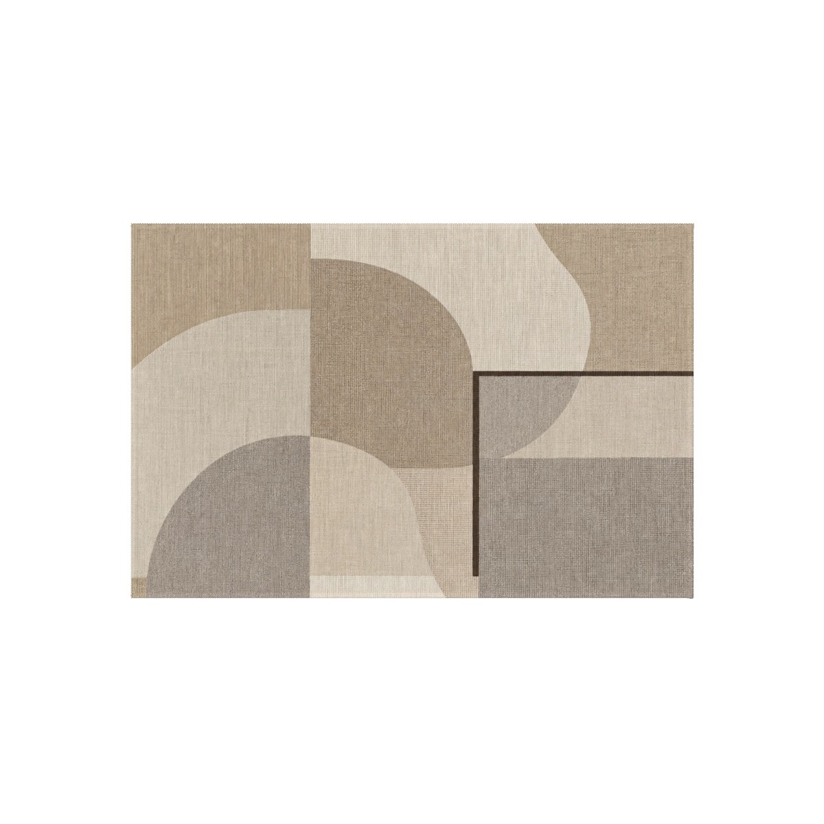 Sand Geometry Outdoor Rug