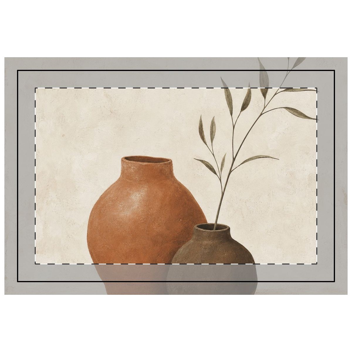 Clay Vessel Quilted Placemat