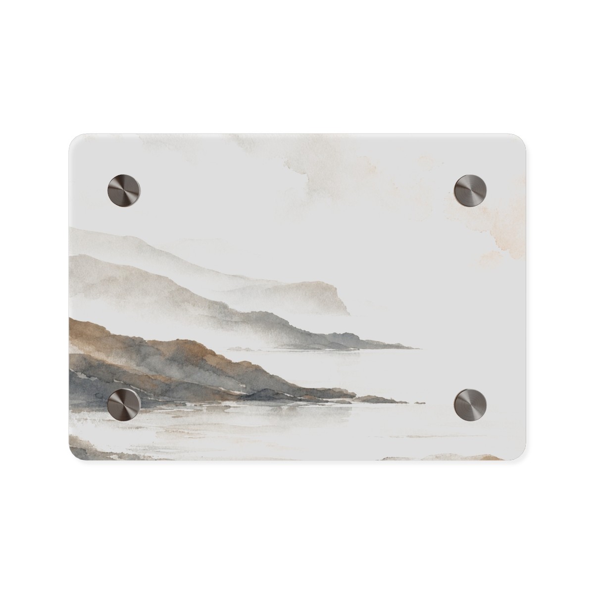 Morning Coast Acrylic Wall Art Panel
