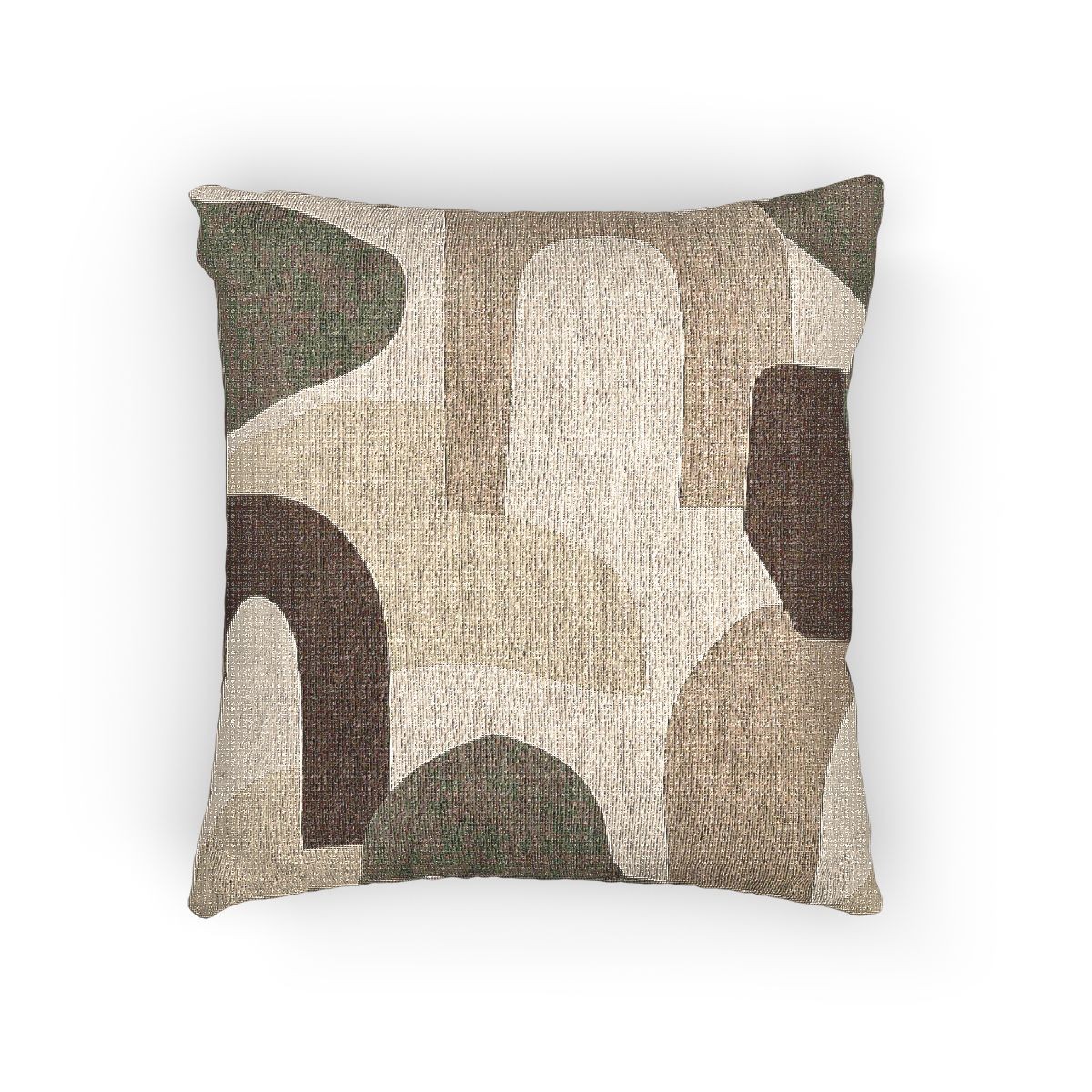 Quiet Arches Woven Accent Pillow
