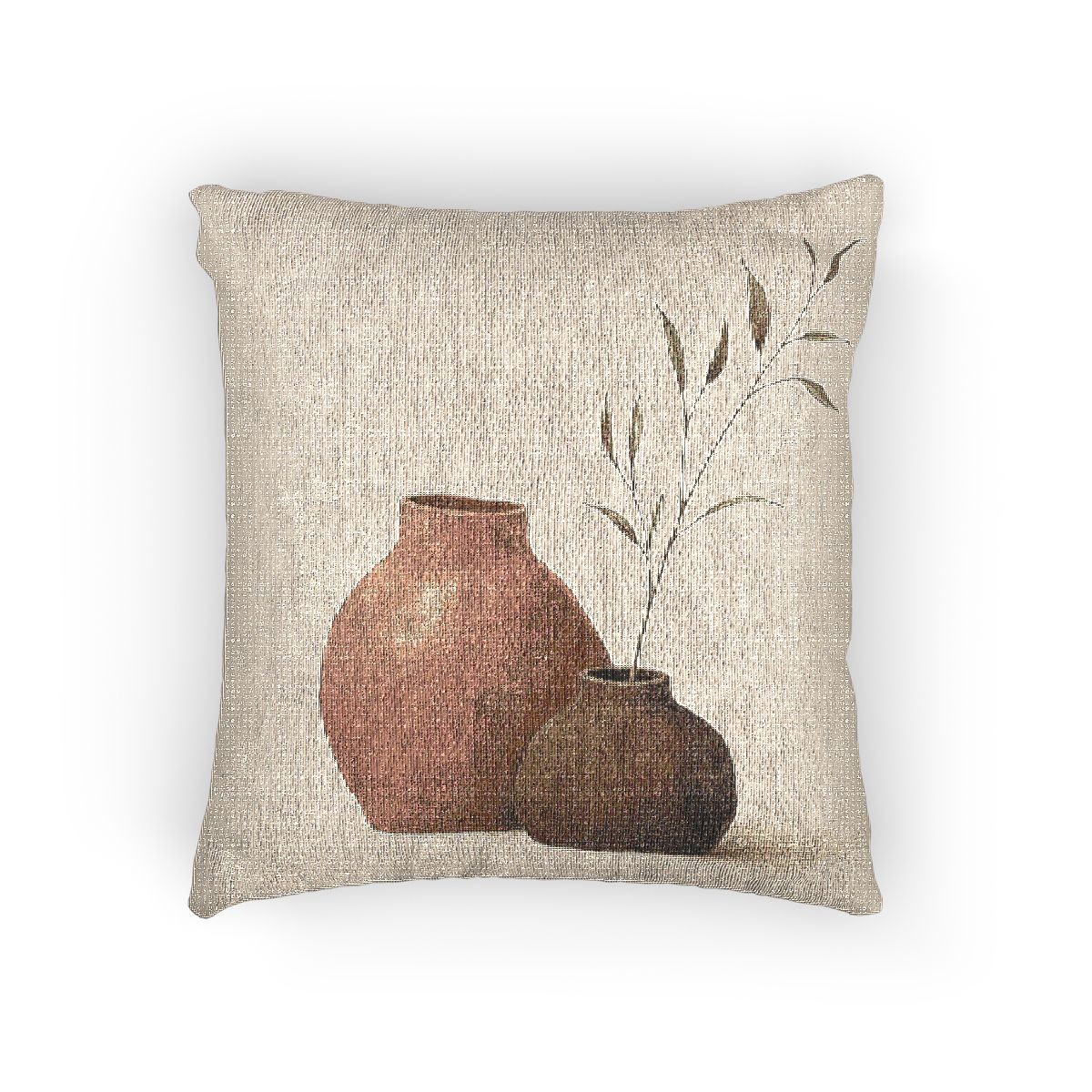 Clay Vessel Woven Accent Pillow, view 1