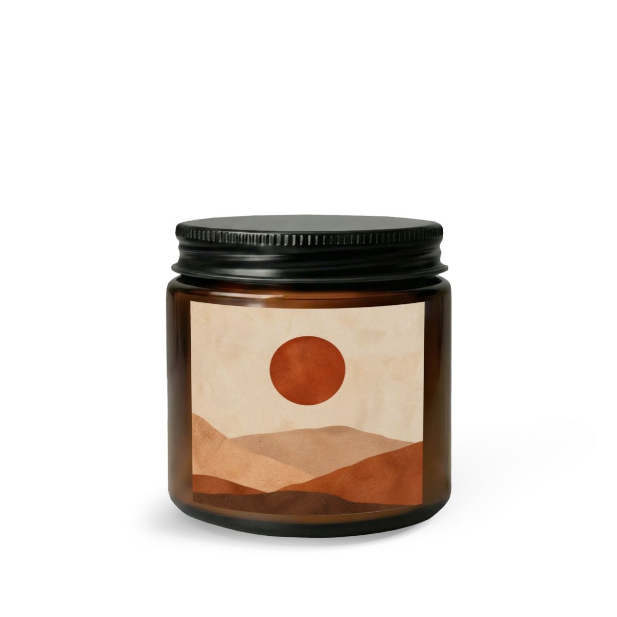 Terracotta Moon Candle Ritual Set