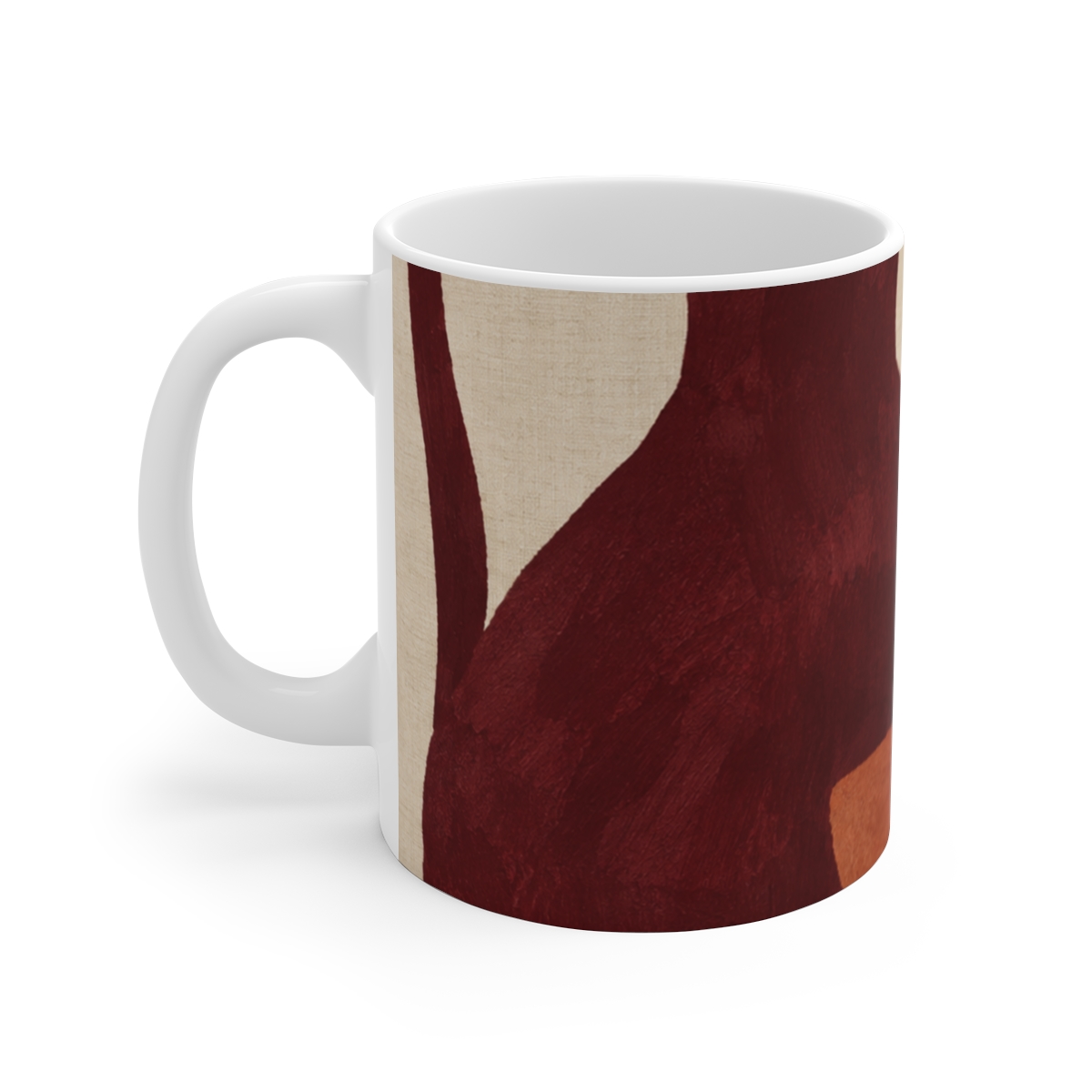 Bordeaux Still Life Ceramic Mug, view 2