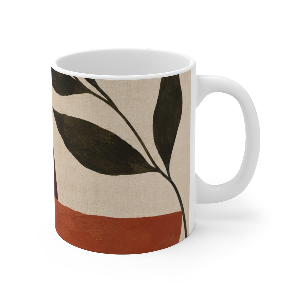Bordeaux Still Life Ceramic Mug, view 3