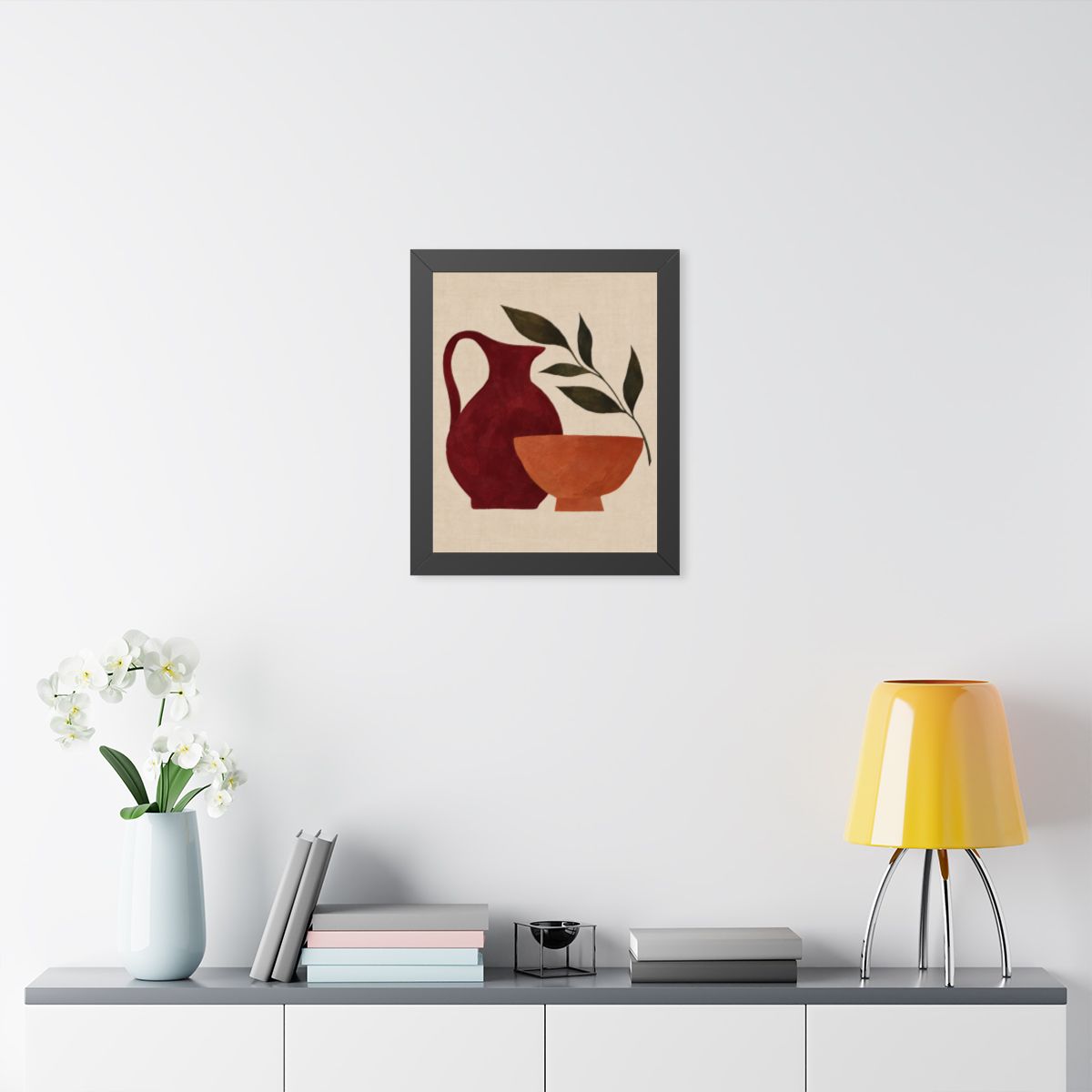 Bordeaux Still Life Framed Art Print, view 6