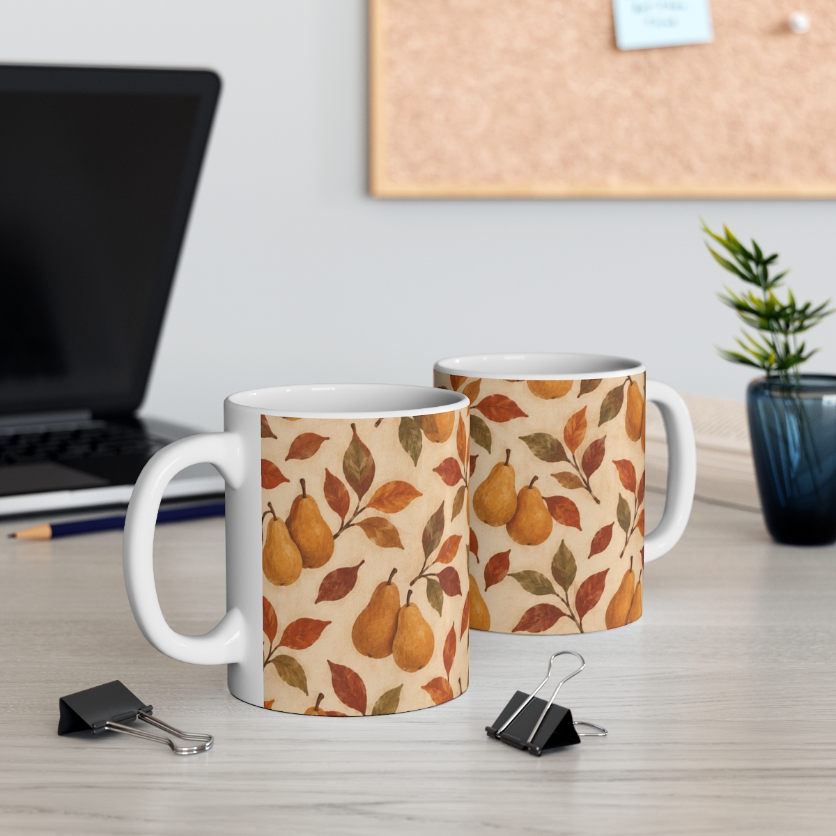 Copper Orchard Ceramic Mug, view 5