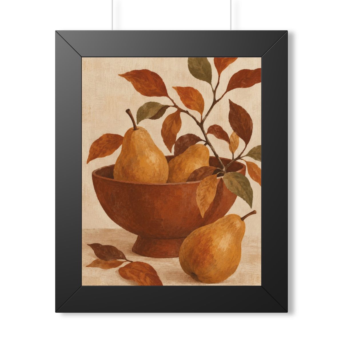 Copper Orchard Framed Art Print