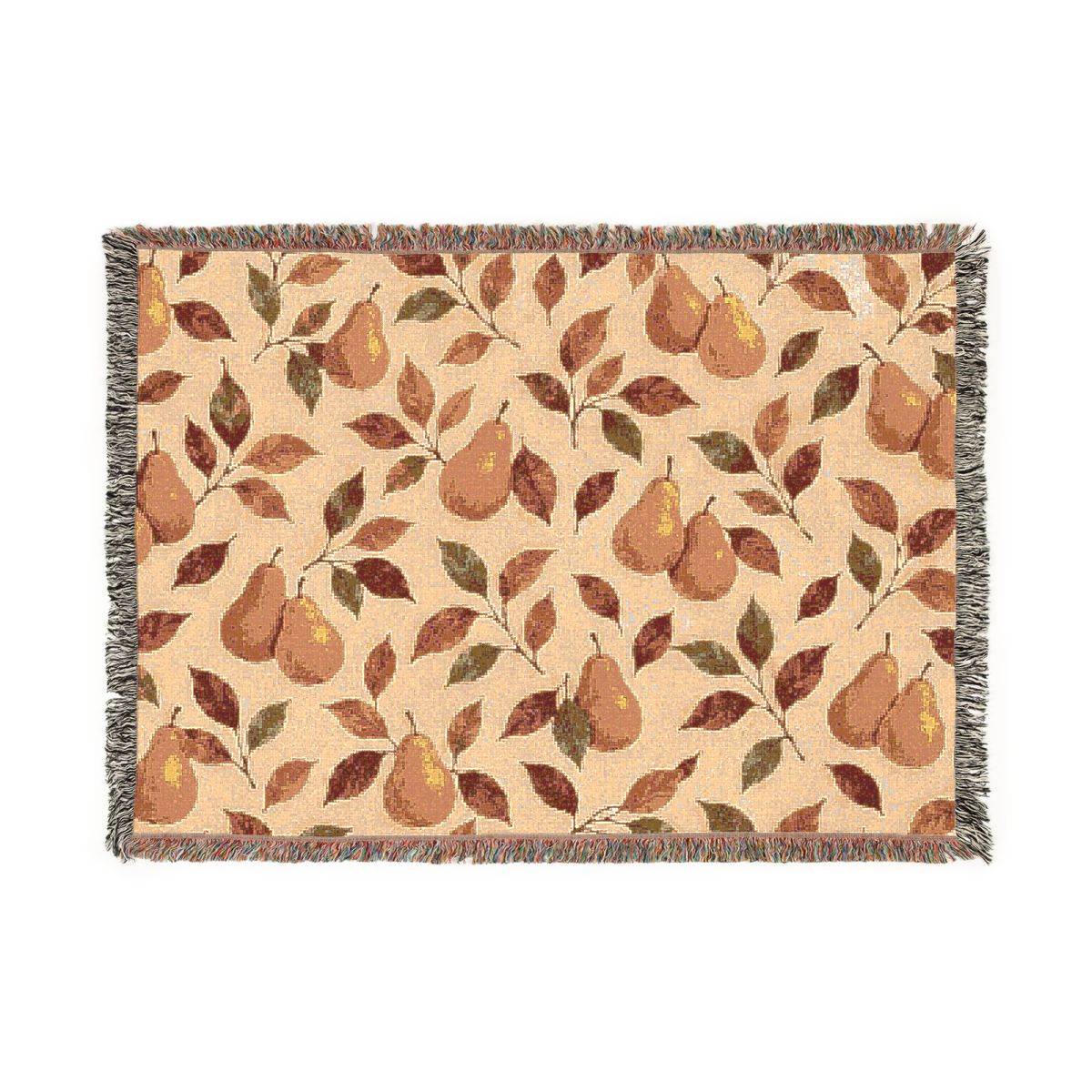 Copper Orchard Woven Art Blanket
