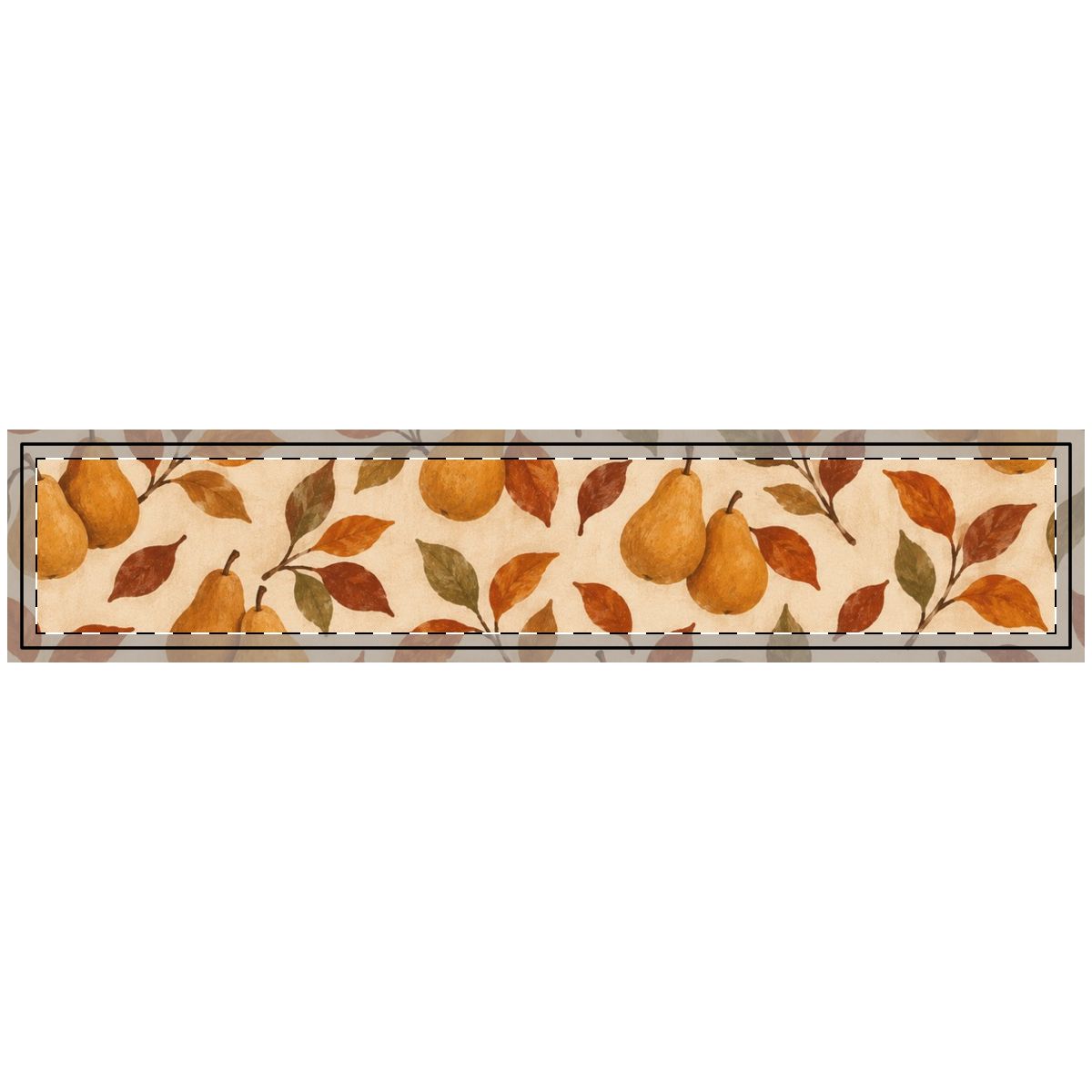 Copper Orchard Quilted Table Runner