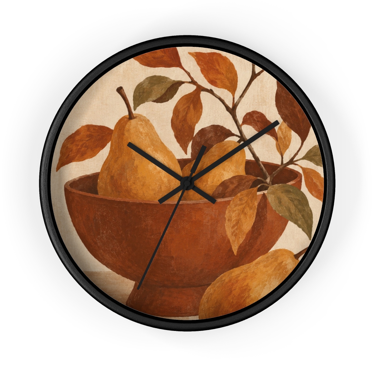 Copper Orchard Wall Clock