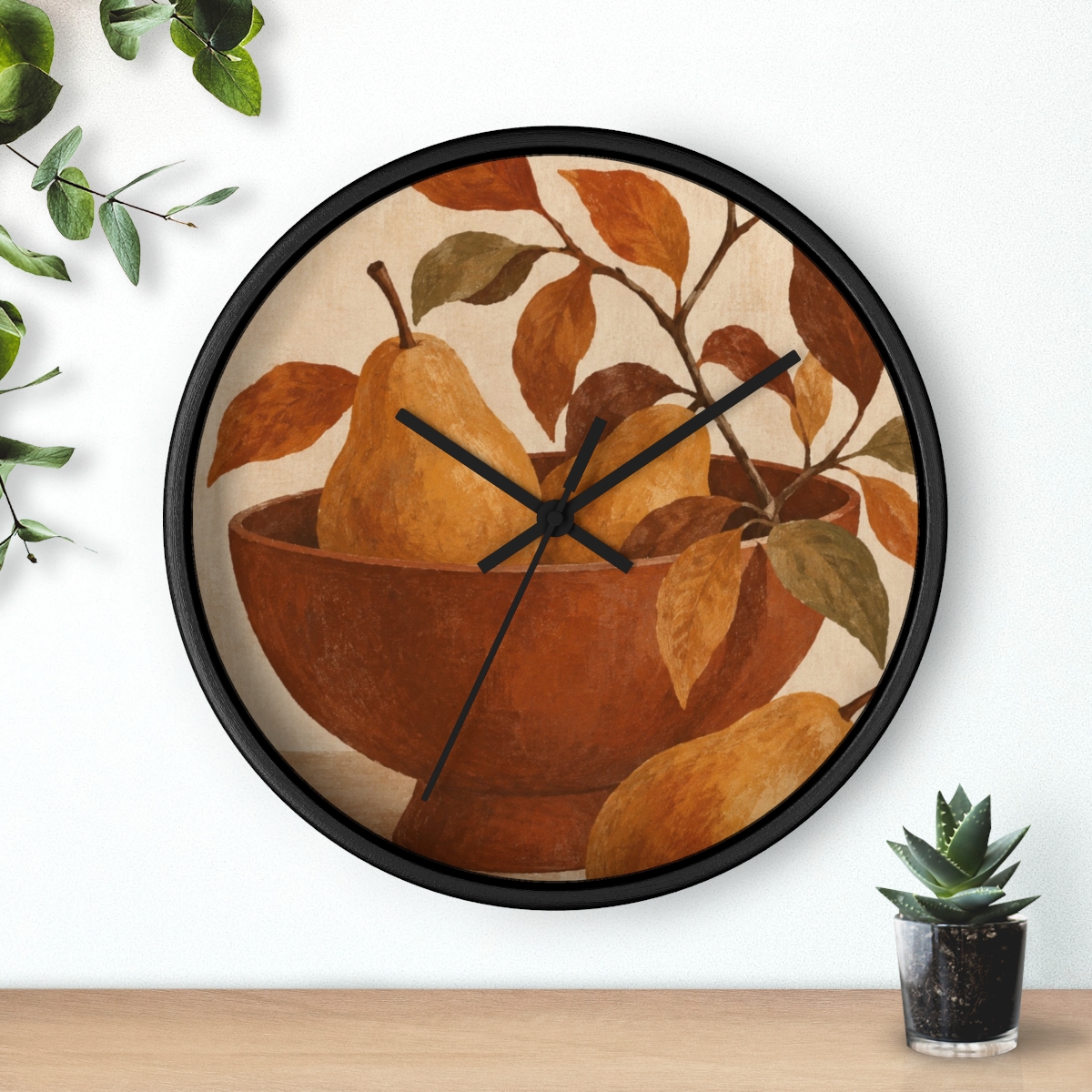 Copper Orchard Wall Clock, view 3