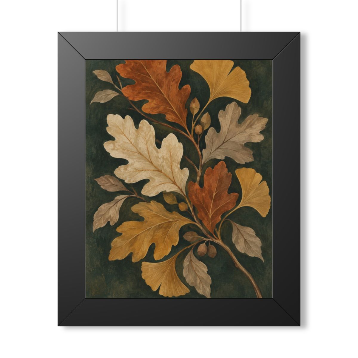 Woodland Dusk Framed Art Print
