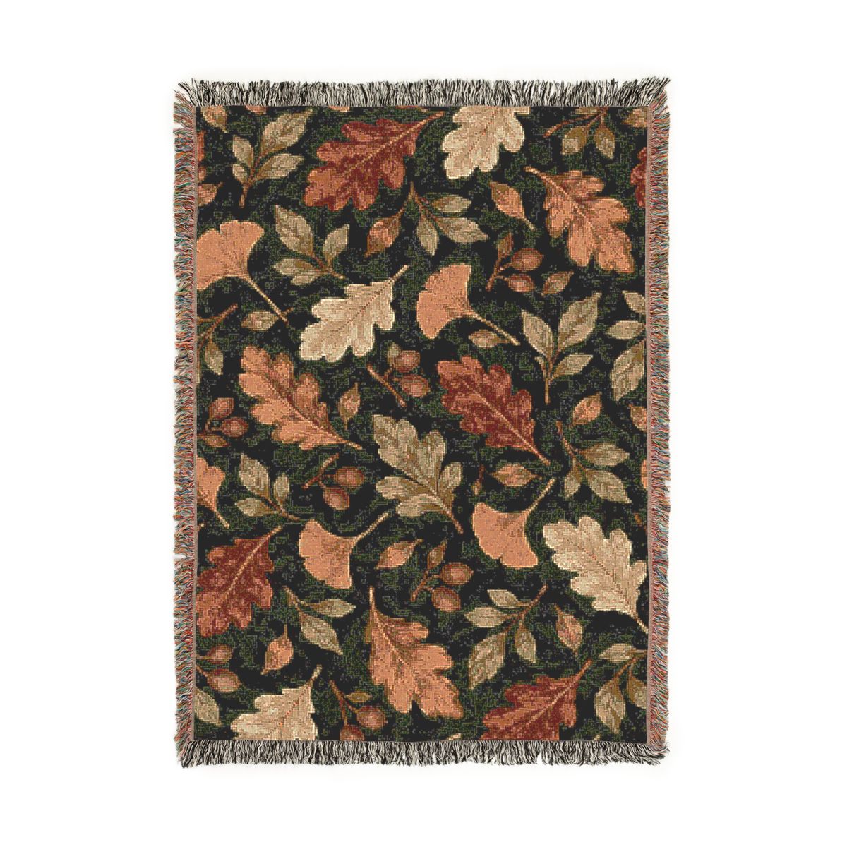 Woodland Dusk Woven Art Blanket, view 4